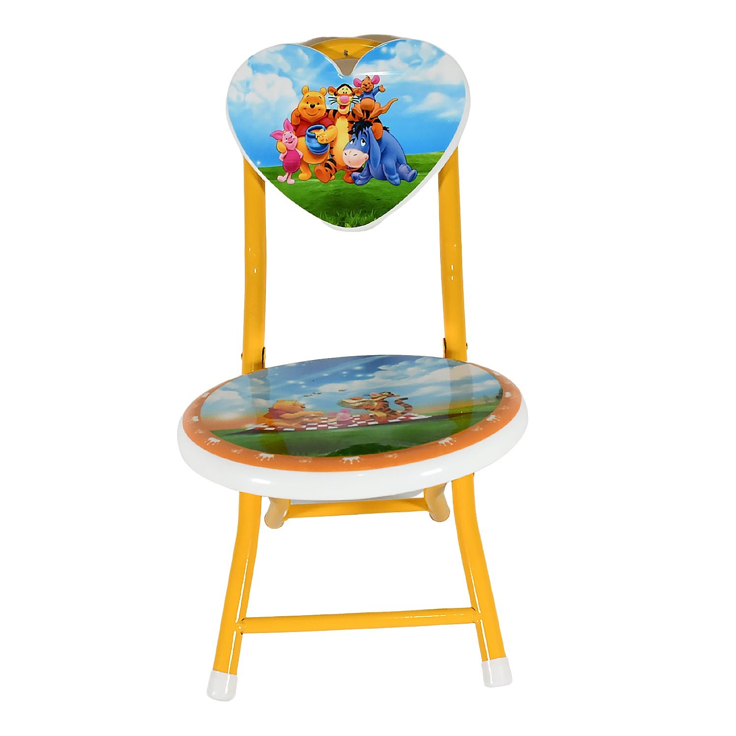 Kids Folding Chair – Heart Shape Cartoon Design | Little Fashionistas