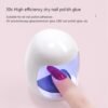 LED Nail Dryer – Quick Gel Polish Curing Plug-In Device