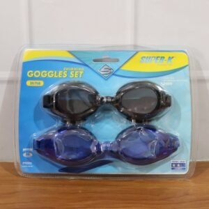 Swimming Goggles – Anti-Fog, Water-Resistant 2-Piece Set