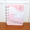 Mini Spiral Bound Pocket Notebook – Compact Artistic Writing Diary