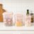 Airtight Food Storage Set – Square Floral Design, 3 Pcs