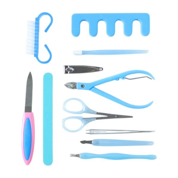 11 in 1 Manicure Pedicure Nail Care Kit – Professional Grooming Set |