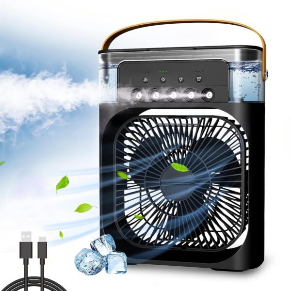 Portable Air Cooler Fan – Personal Desk Cooling Solution