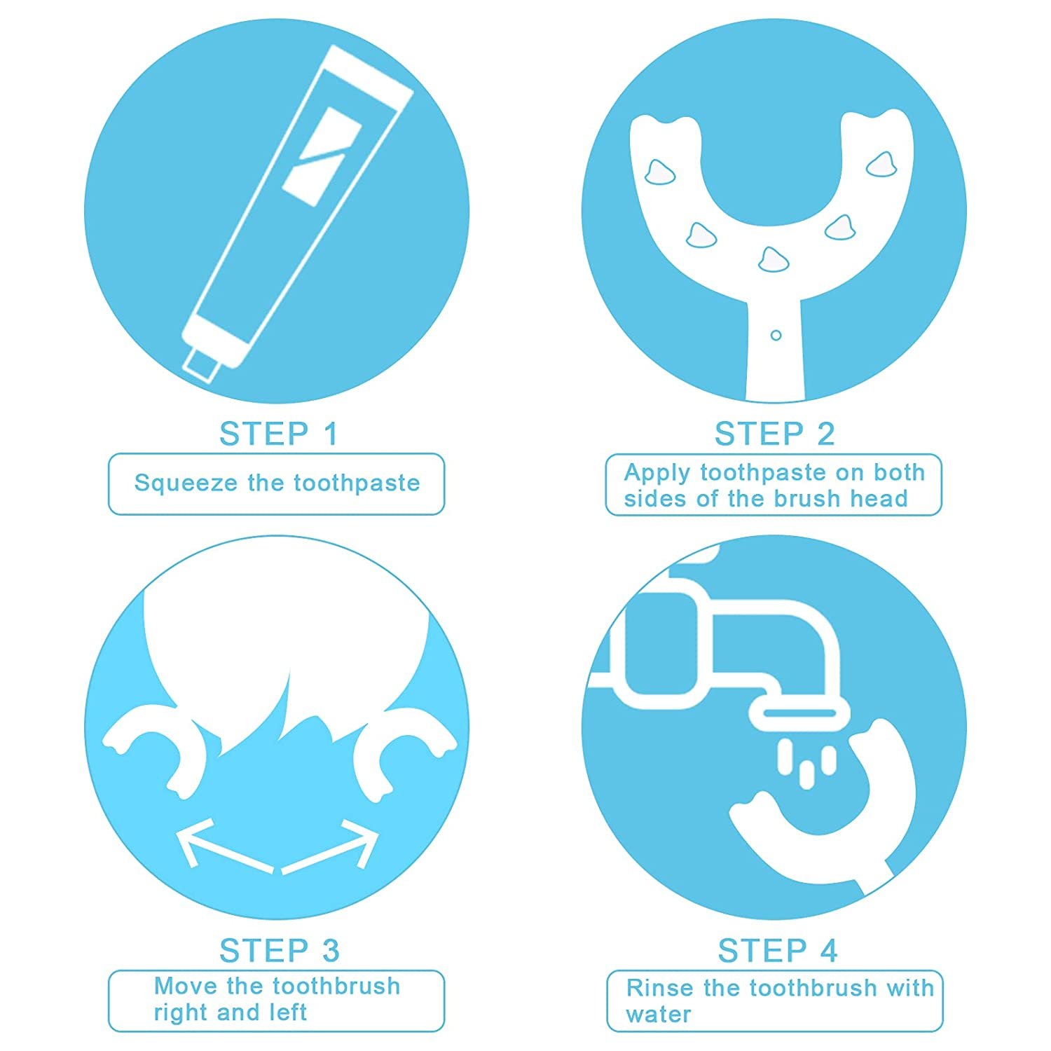 Kids Toothbrush – Soft Bristles & Easy Grip | Mini Bubbles