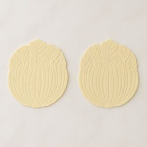 Silicone Leaf Coaster Set – Heat-Resistant & Anti-Slip Protection