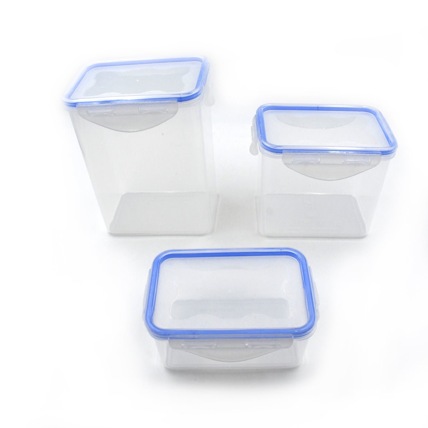 Airtight Kitchen Storage Container – 3 Pc Food Grade Set | Velvet Wheels