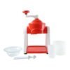Manual Gola Maker – Portable Red Ice Slush Machine for Refreshing Treats
