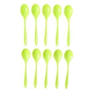 Plastic Spoons Set – Reusable Serving Cutlery | Tummy Tide
