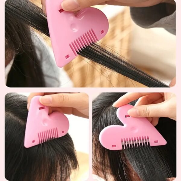 Heart Shape Hair Cutting Scissors – Safe, Precise & Stylish for All