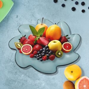Kids Plastic Plate – Flower Design, BPA-Free | Serve Stellar