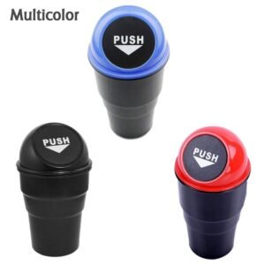 Car Dustbin – Compact & Portable Waste Bin for Vehicles | Velvet Wheels
