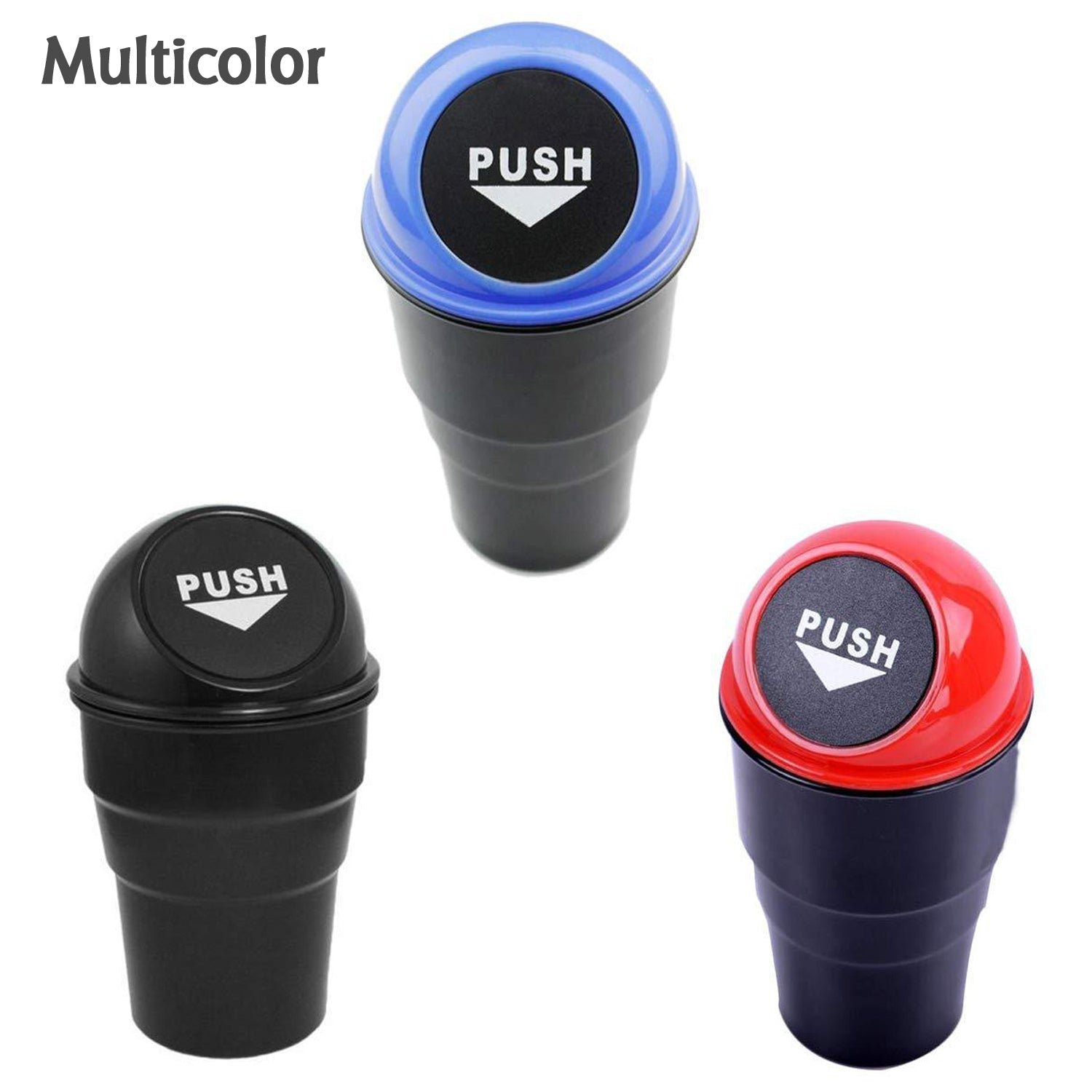 Car Dustbin – Compact & Portable Waste Bin for Vehicles | Velvet Wheels