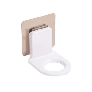 Adhesive Bathroom Hook – No-Drill Shampoo Holder | VelvetBubbles
