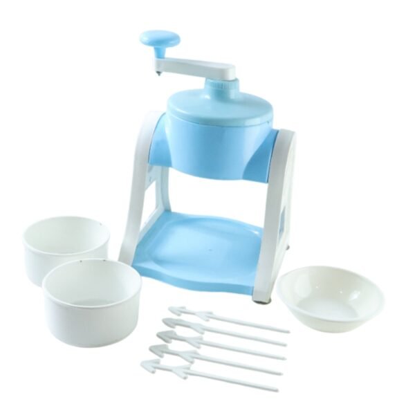 Manual Ice Gola Maker – Portable Blue Ice Slush Machine