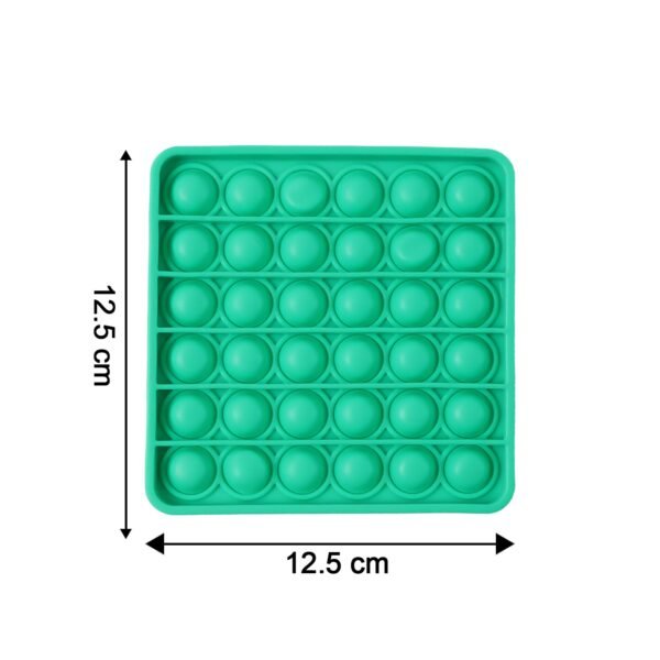 Stress Relief Silicone Pop It Fidget Toy – Durable & Portable