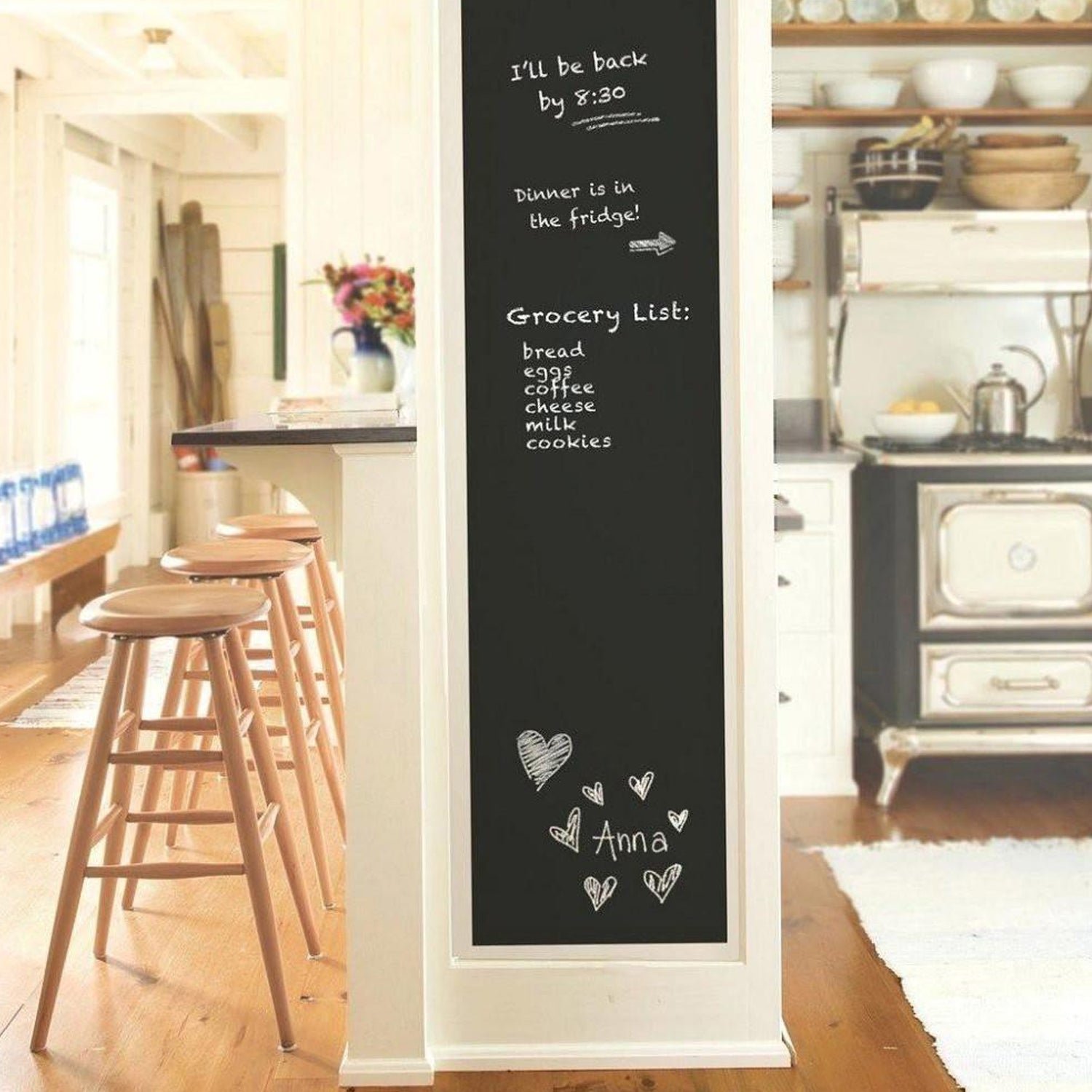Blackboard Wall Sticker – Erasable Chalkboard Decal | TinyTrendy