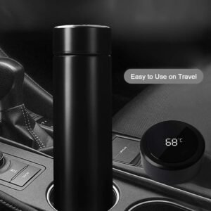 Smart Temperature Flask – Double Wall Steel Bottle | Tidy Table