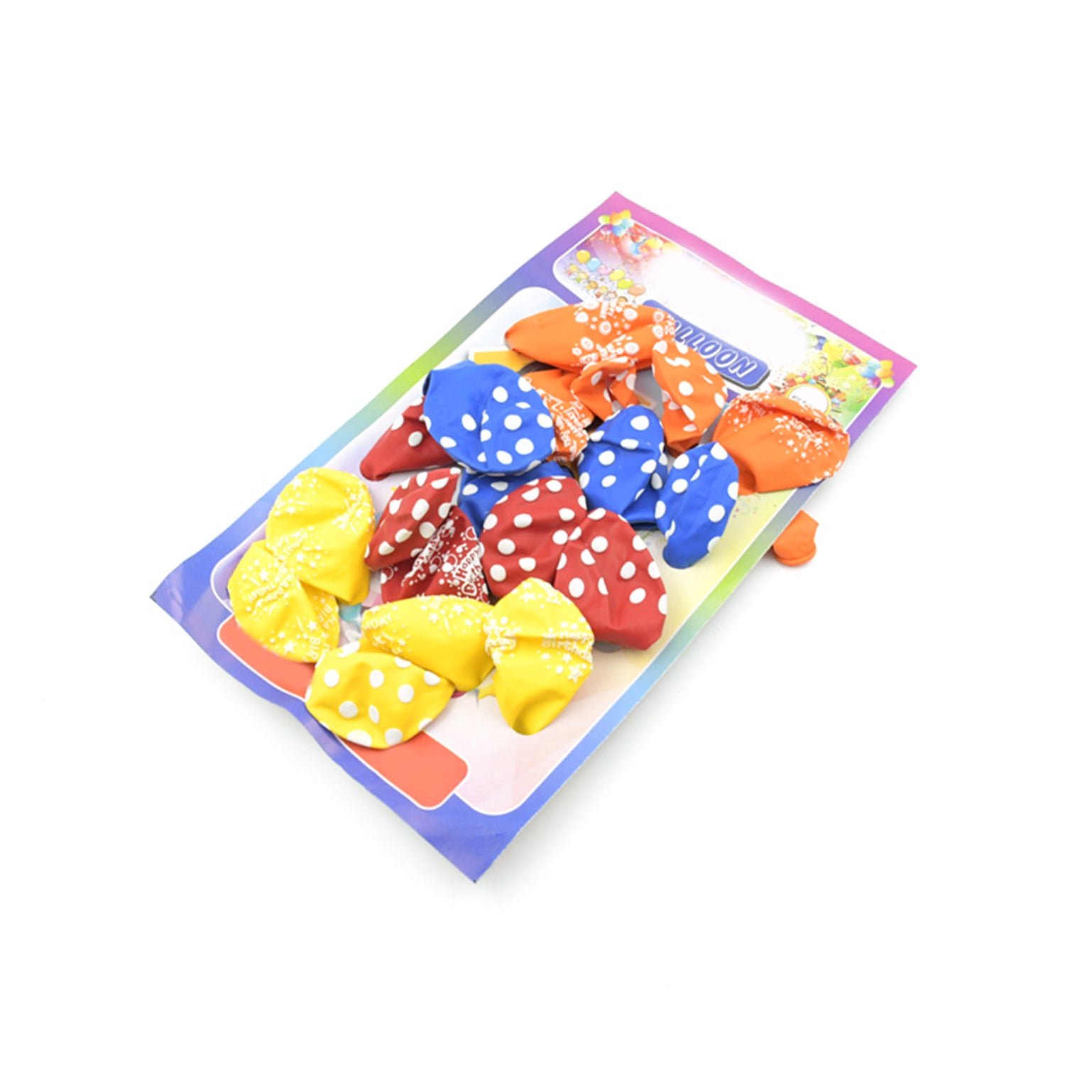 Party Balloons – Multicolor Latex, 20 Pcs Set | Play & Move