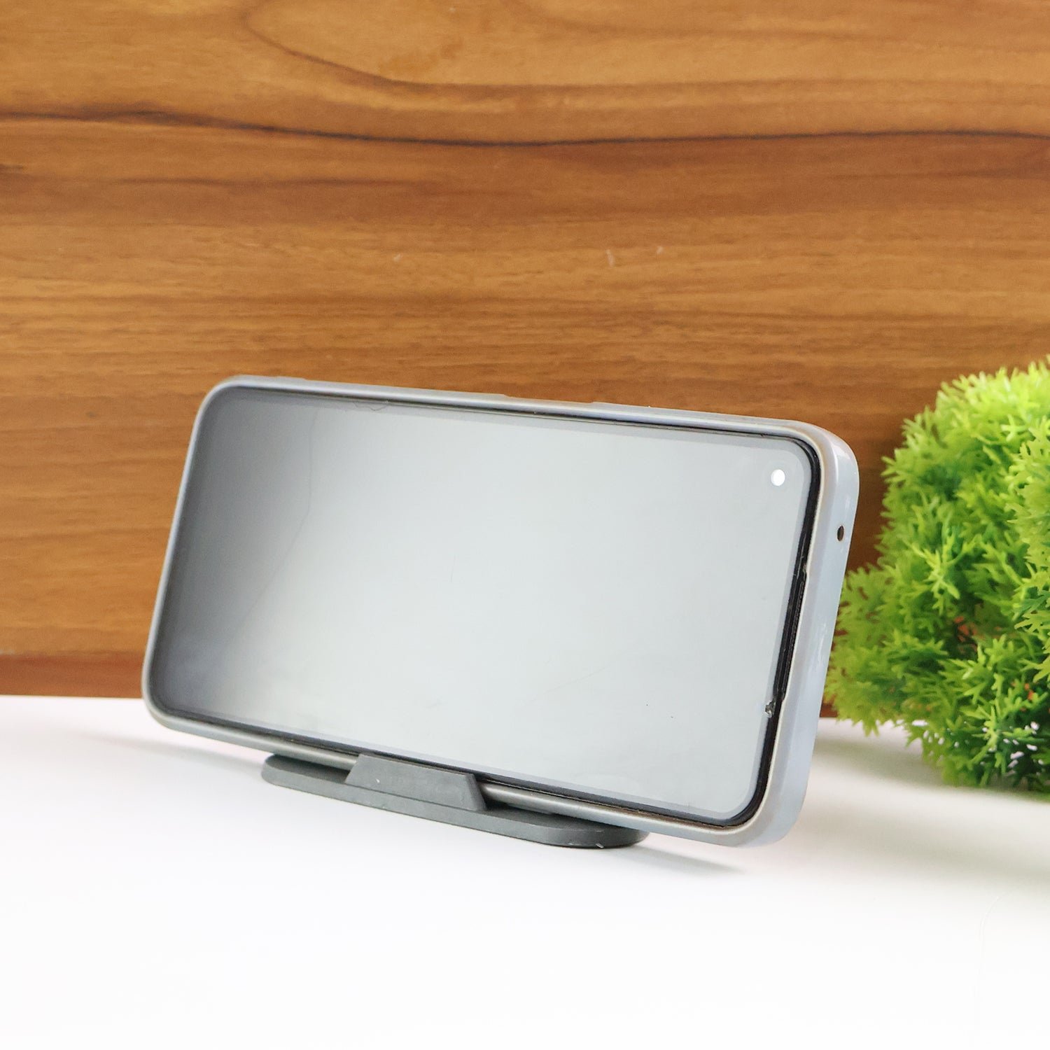 Black Pyramid Mobile Stand – 3 Adjustable Angles for Smartphones & Tablets