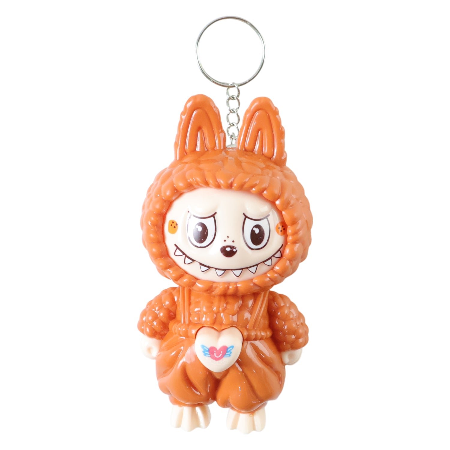 Face Changing Cartoon Keychain Toy – 3 Fun Expressions