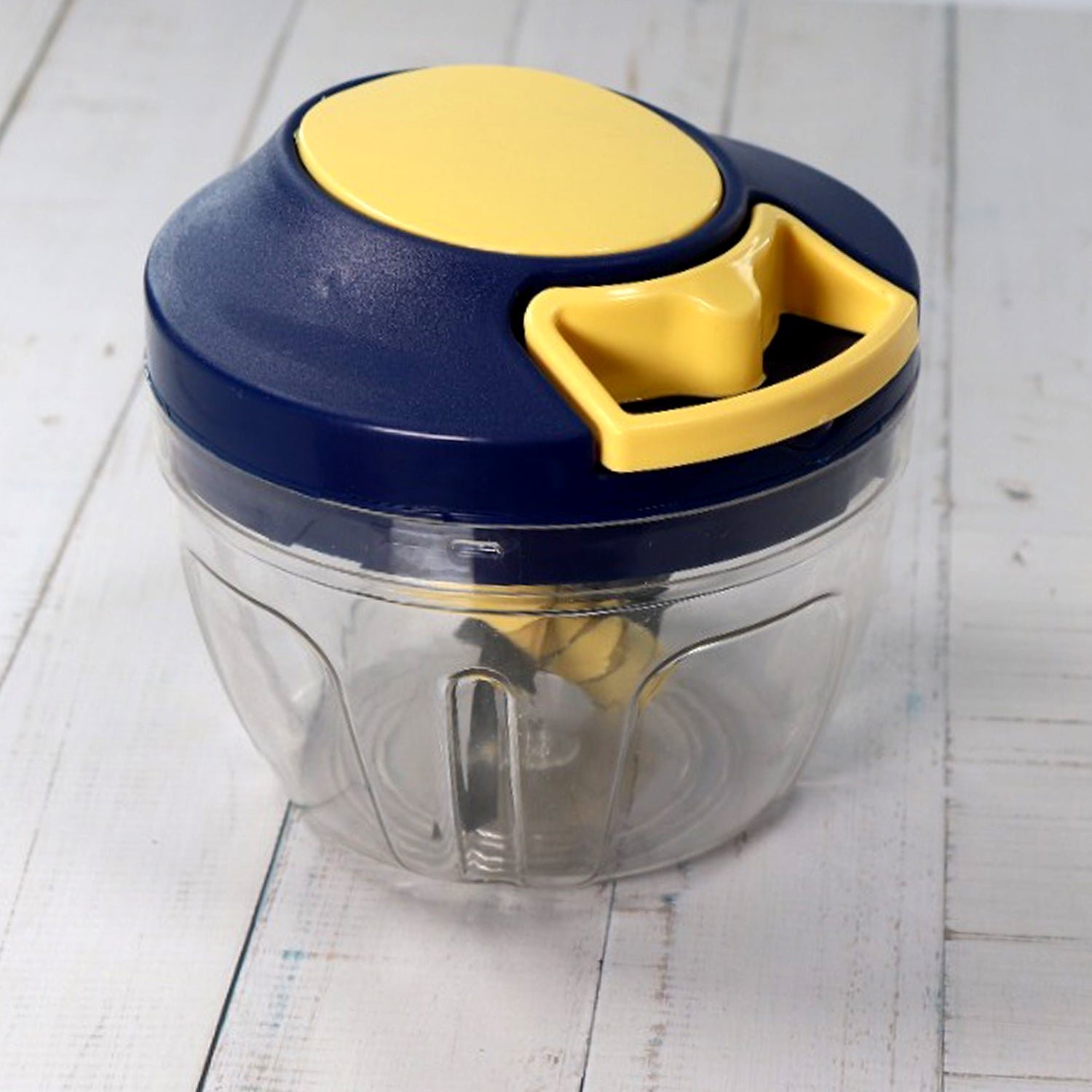 Vegetable Chopper – 4 Blades, 650ml Capacity | CookAura