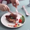 Reusable Cutlery Set – 3-in-1 Spoon Fork Knife | Portable Travel
