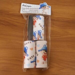 Reusable Sticky Lint Roller – Effective Fabric Cleaning Tool
