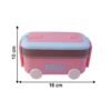 Kids Car Shape Lunch Box with Wheels – Fun and Leakproof Design