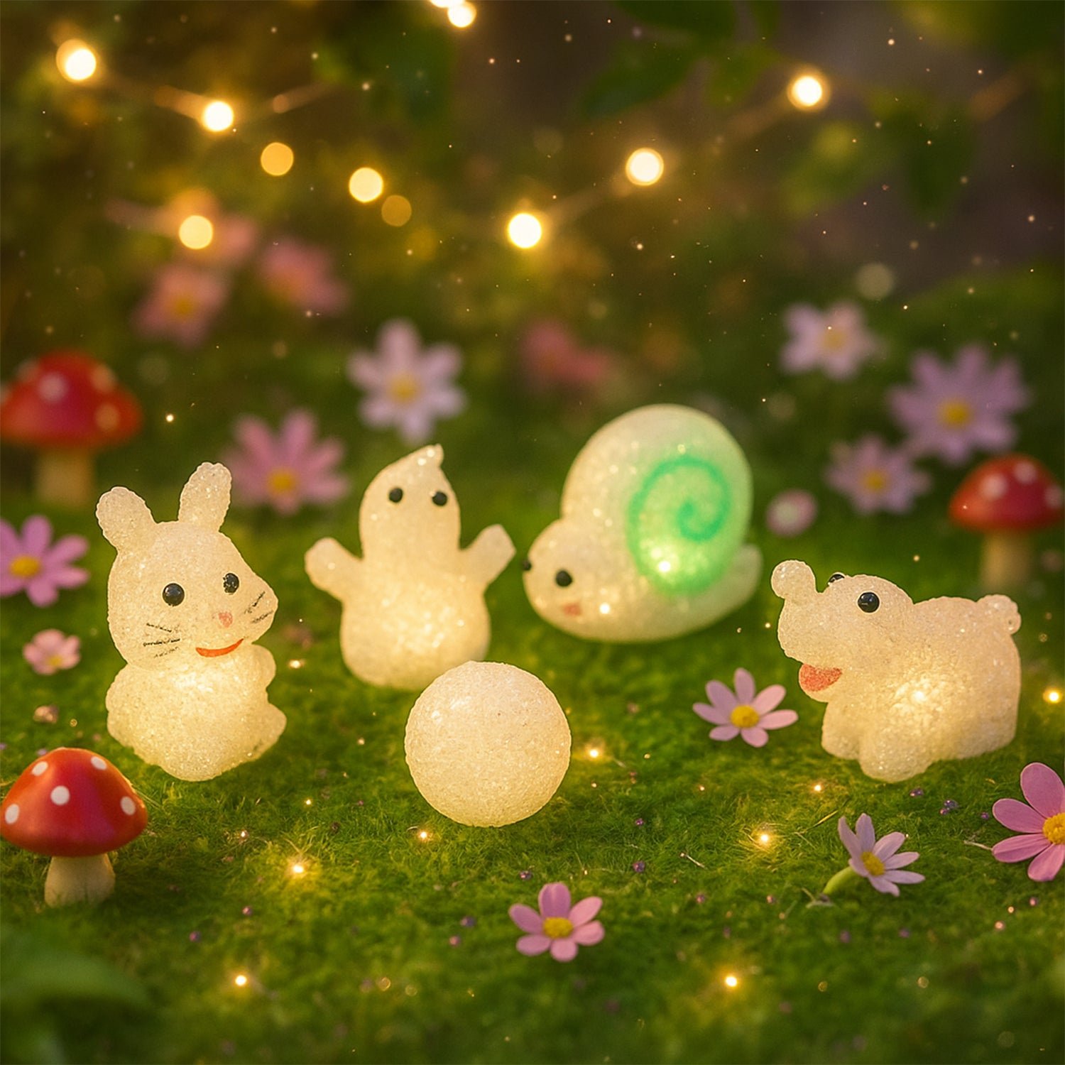 Animal LED Night Lamp – Cute Multi-Shape Set (6 Pc) | Indo Glow