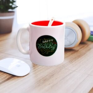 Coffee Mug – Elegant Mixed Design for Home & Office | Indo Glow