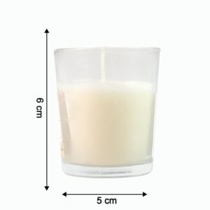 Blueberry Scented Candle – Soy-Blend Votive in Glass, 50gm