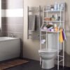 Over Toilet Storage Rack – Space-Saving Metal Shelf | Bathora