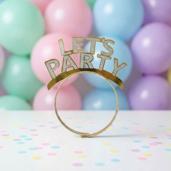 Glitter Party Headband Set – 4 Pack Lets You Celebrate In Style