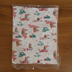 Printed Zipper Pouch – Compact Multipurpose Organizer with Wrist Strap