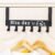 Over Door Hook Rack – 6 Heavy-Duty Carbon Steel | Indo Glow