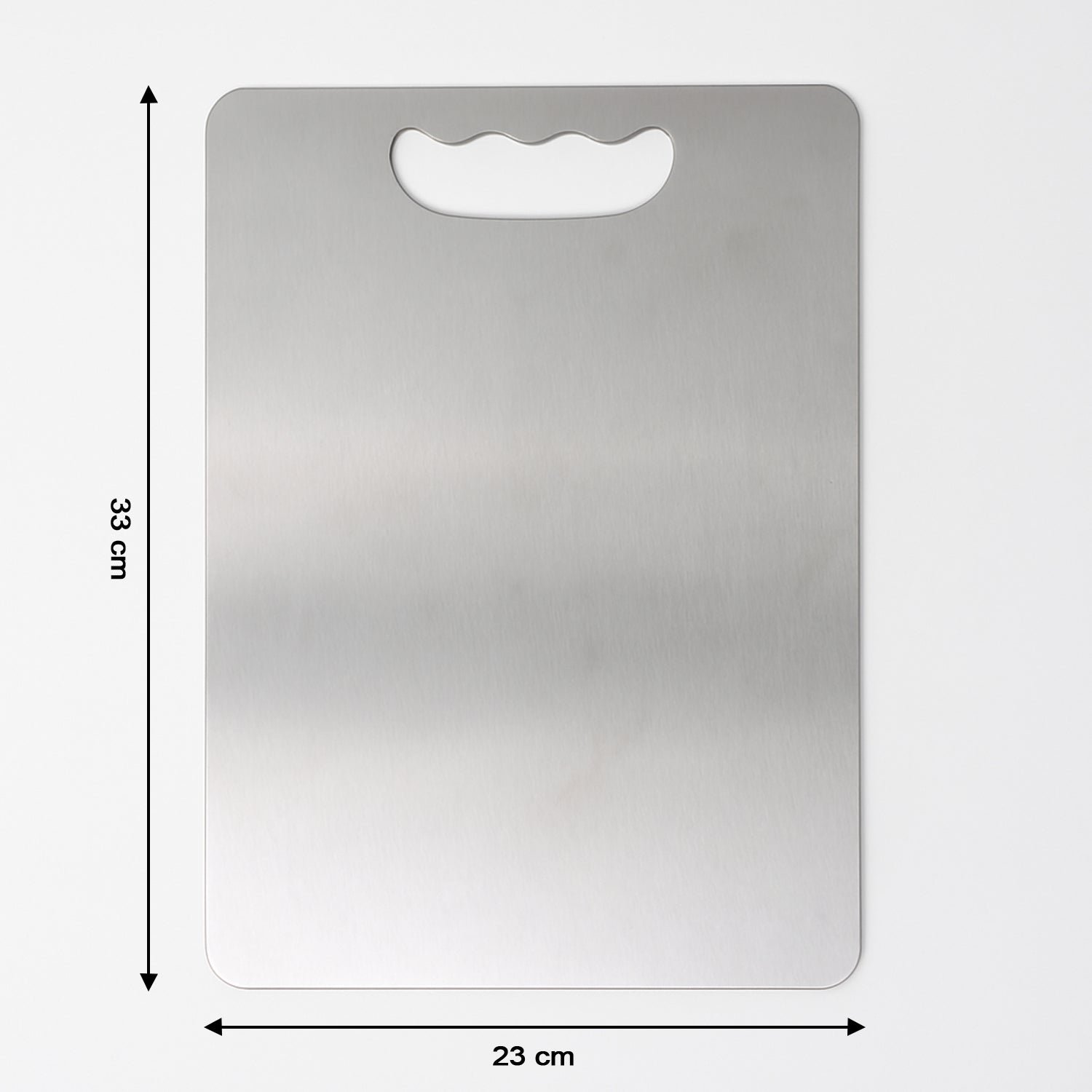 Stainless Steel Chopping Board – Durable 1.5mm Thick Cutting Surface