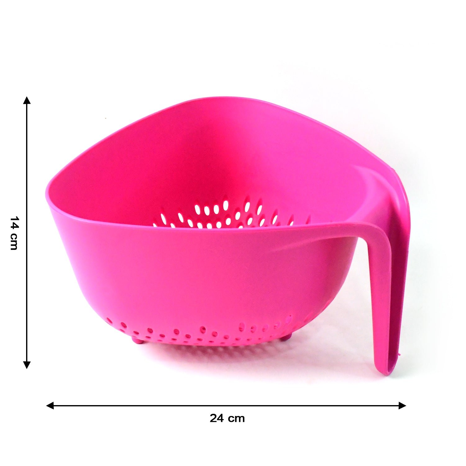 Triangular Kitchen Colander – Ergonomic Handle & Quick Drainage