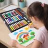 Art and Drawing Color Kit – 130-Piece Complete Set for Beginners