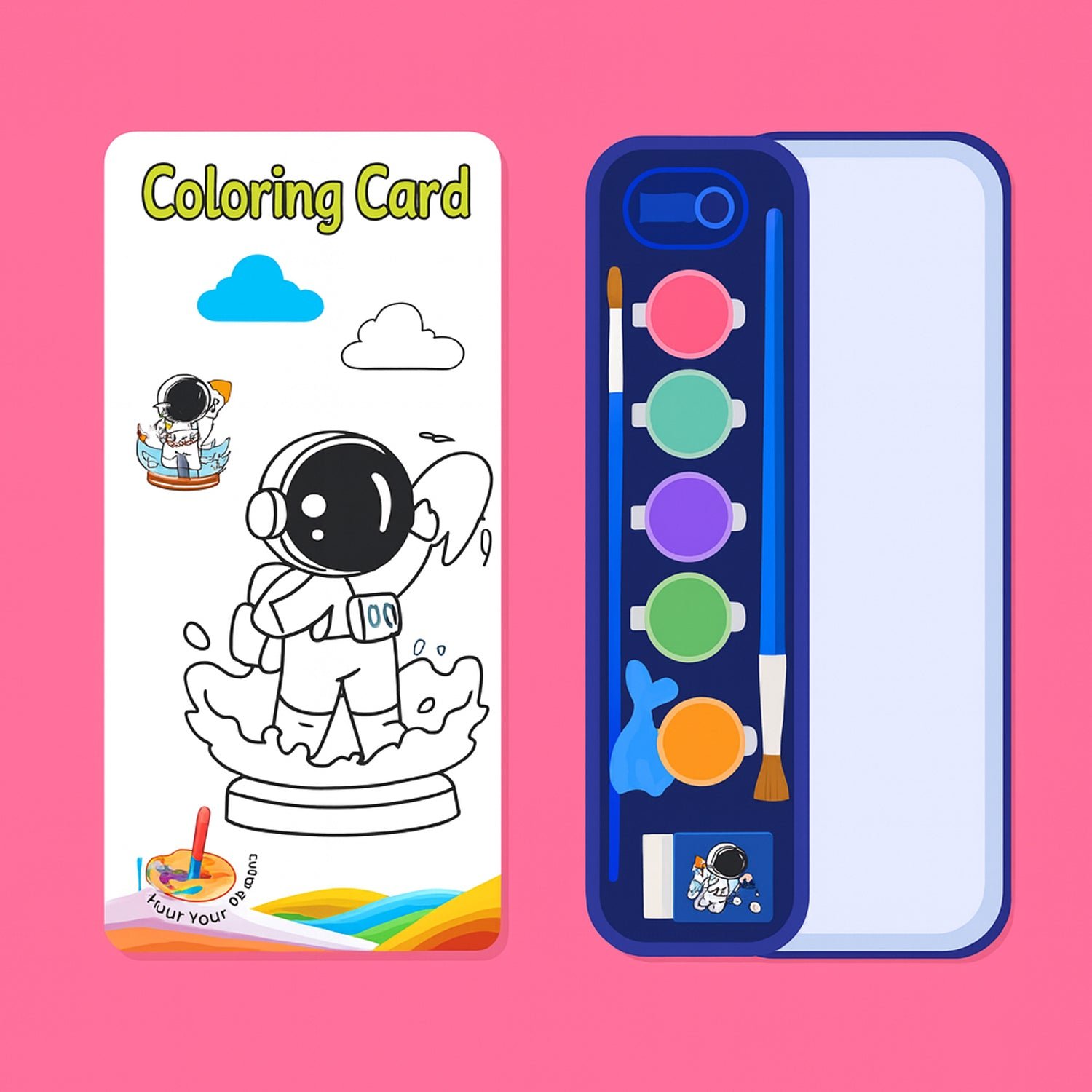 Space Theme Kids Stationery Set – Creative Art & Learning Kit