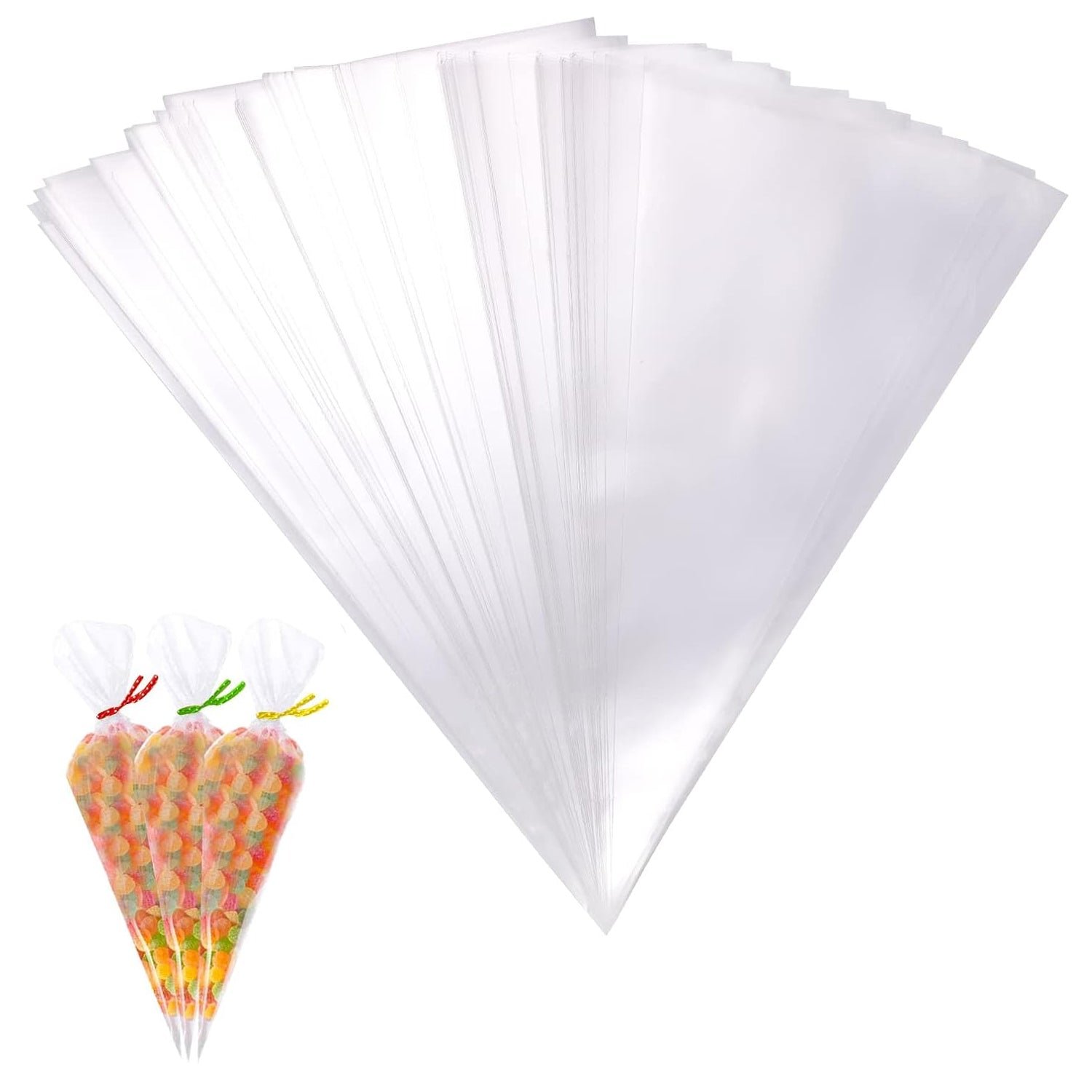 Large Disposable Piping Bags – Durable Non-Slip 100-Pc Set