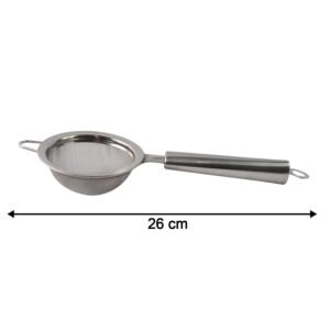 Stainless Steel Mesh Strainer – Fine Mesh & Heat-Resistant Handle