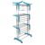 Clothes Drying Stand – Stainless Steel Foldable with Wheels | Storenzo