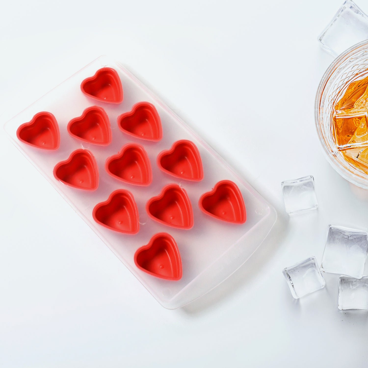 Silicone Ice Cube Tray – Multi Fruit Shapes, Flexible | Indo Glow