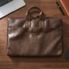 Leather Laptop Bag – Stylish & Durable Office Briefcase