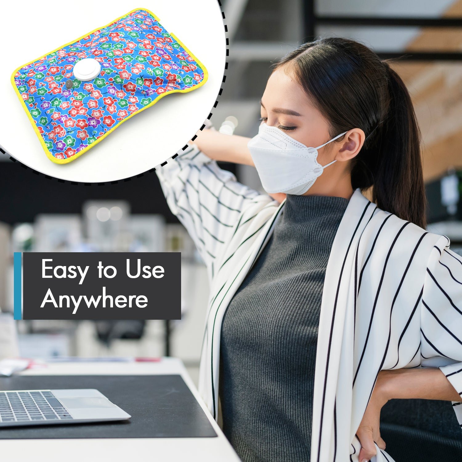 Electric Hot Water Bag – Pain Relief & Warmth | Velvet Wellness