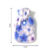 Floral Printed Hot Water Bag – Soft Plush Cover for Pain Relief