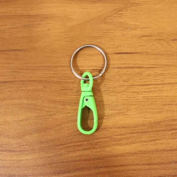Mini Plastic Carabiner Keychain – Durable Clip for Keys & Bags