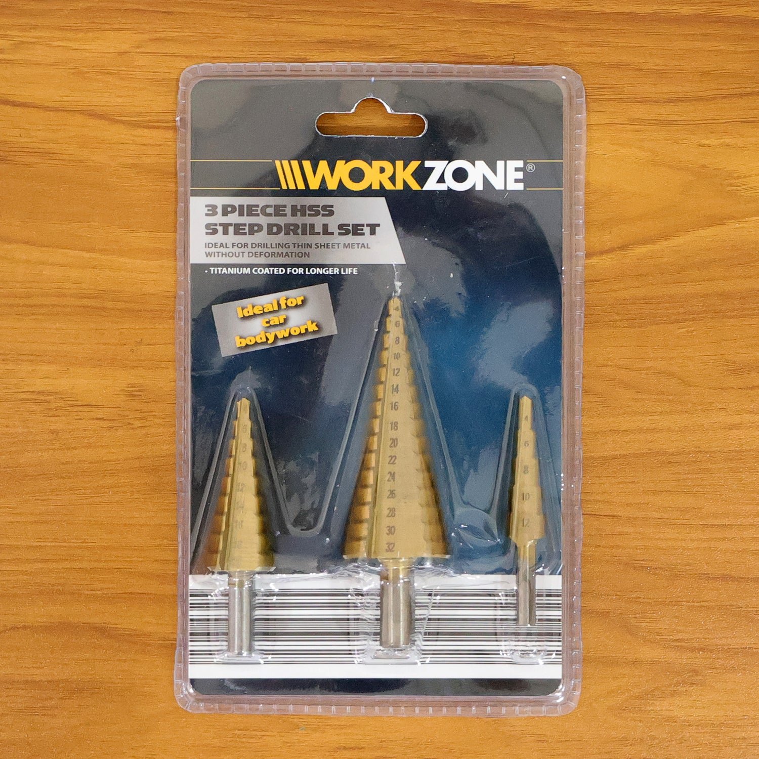 HSS Steel Step Drill Bit Set – Titanium Coated 4-32mm | BoltForce