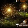 Decorative Solar Firework LED Garden Lights – Waterproof Outdoor Sparkler