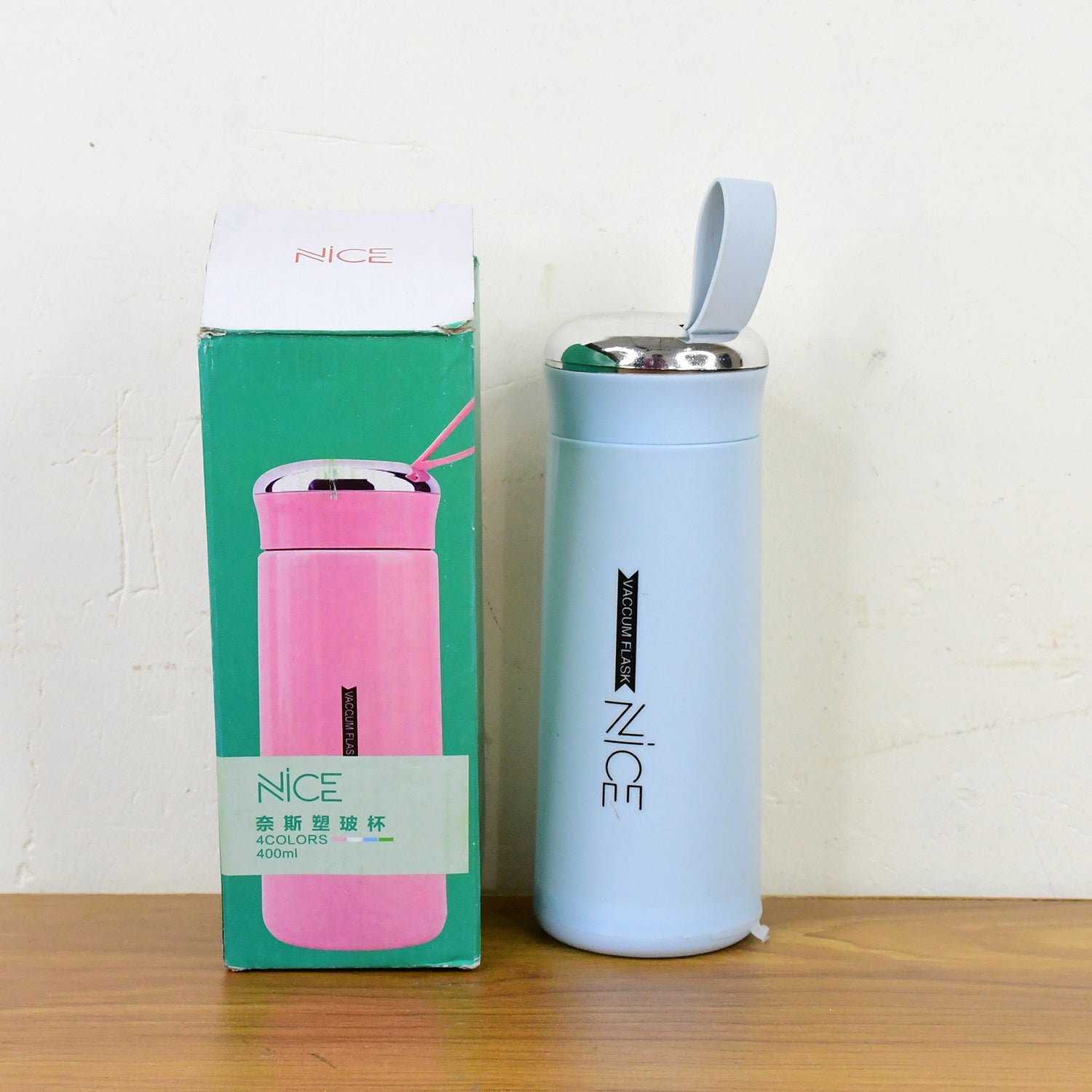 Glass Water Bottle 400ml – Leak Proof & Eco-Friendly Hydration